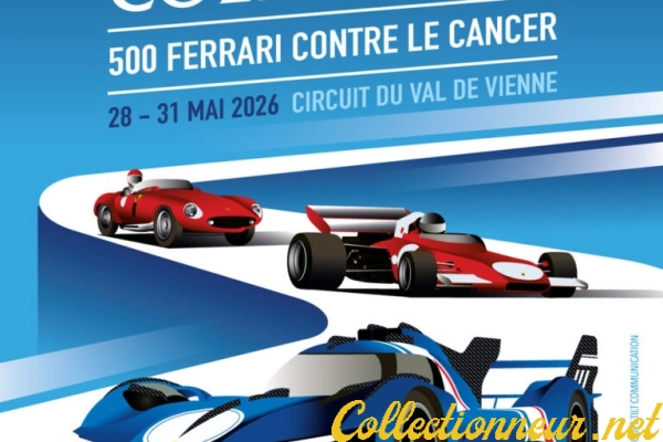 500 Ferrari contre le cancer