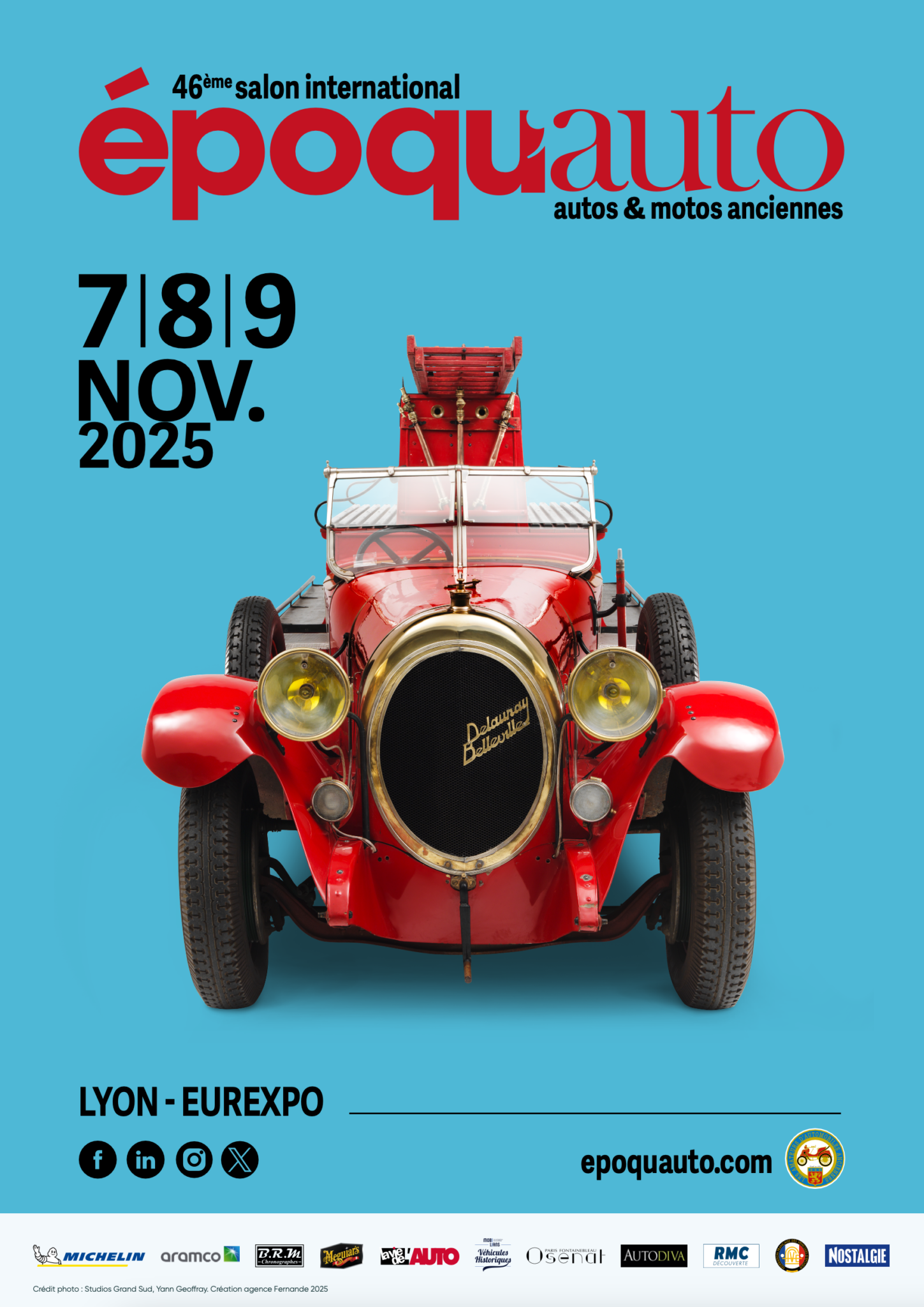 Epoqu'Auto Lyon (affiche 2026 à venir)