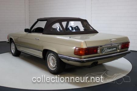Mercedes-Benz 350SL cabriolet moteur V8 1972