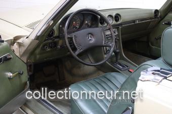 Mercedes-Benz 350SL cabriolet moteur V8 1972