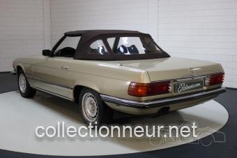 Mercedes-Benz 350SL cabriolet moteur V8 1972