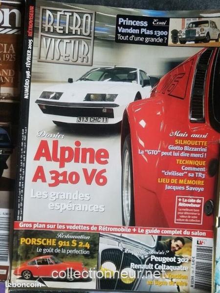 Lot De 5 Revues sur l'ALPINE