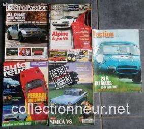 Lot De 5 Revues sur l'ALPINE