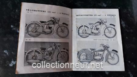 Notice pour vélomoteurs Peugeot 124 et 170 cm3