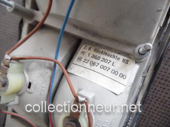 FEU ARRIERE GAUCHE 63211368207 BMW SERIE 7 E23