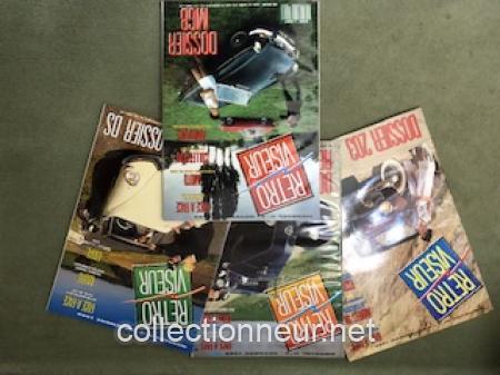 256 numéros RÉTROVISEUR (1988-2010) - État NEUF