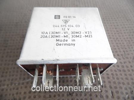 RELAIS 94461510403 DOUBLE MOTOVENTILATEUR PORSCHE 944