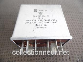 RELAIS 94461510403 DOUBLE MOTOVENTILATEUR PORSCHE 944