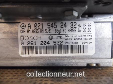 CALCULATEUR MOTEUR A0215452432 / 0261204522 MERCEDES CL500 / S500 W140 & SL500 R129